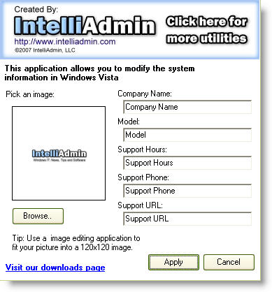 Vista OEM Information